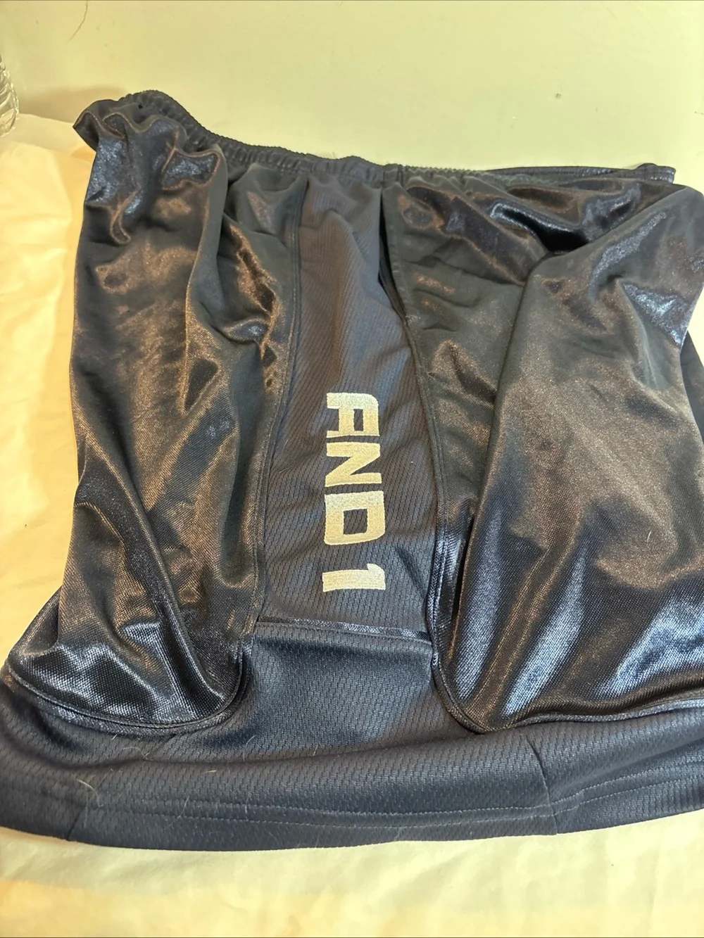 And1 Men's Black Athletic Shorts 1191